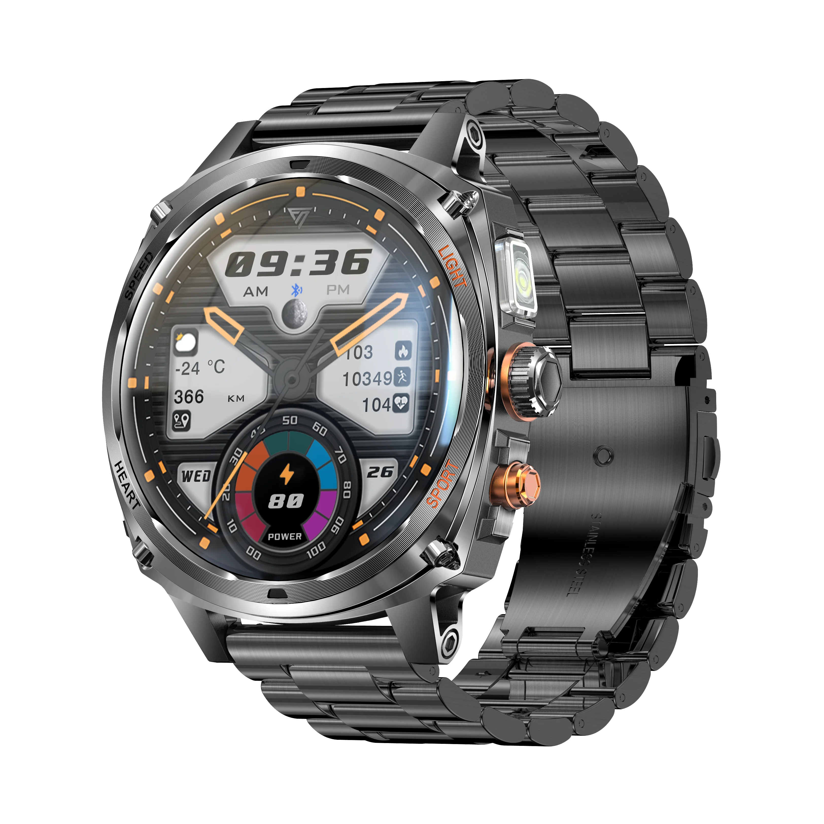 

V69 1,85-дюймовый HD Bluetooth Call Смарт-часы Мужчины Спортивный фитнес-трекер Монитор сердца 710 мАч Смарт-часы для XIAOMI Android iOS