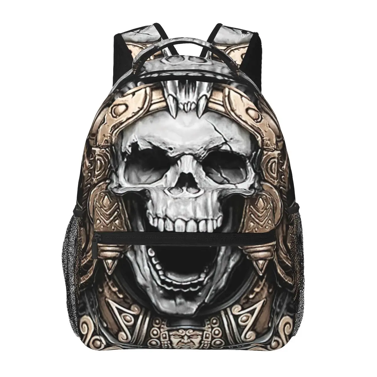 

Maya Mexico Skull Backpack for Girls Boys Travel RucksackBackpacks for Teenage school bag