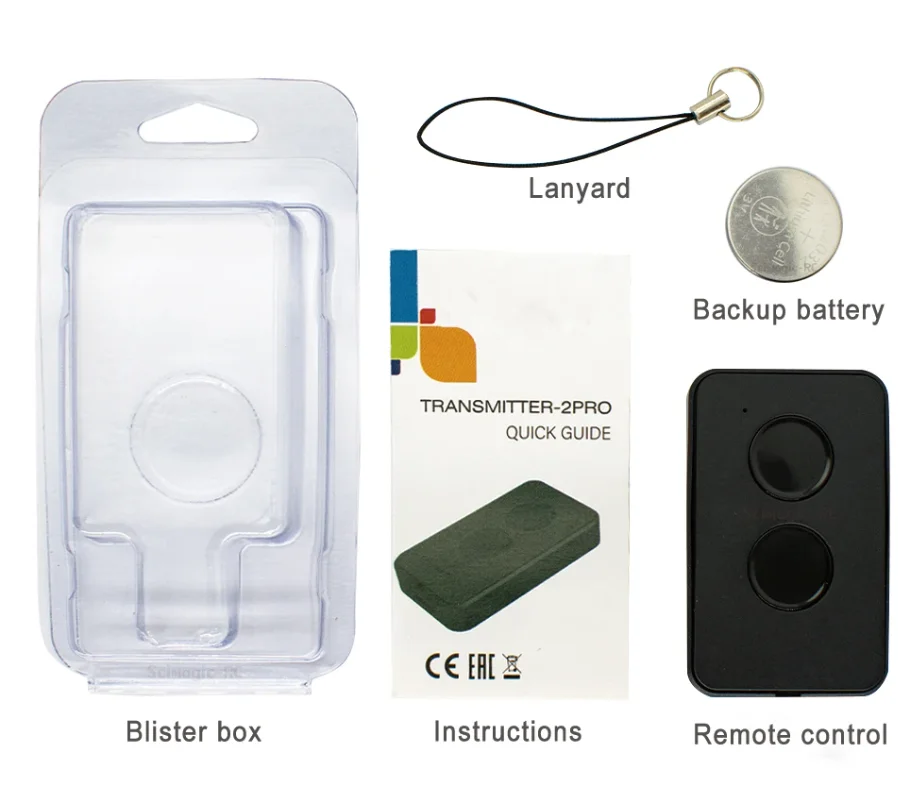 

20 шт. пультов DOORHAN TRANSMITTER 4 PRO для ворот и шлагбаумов, 433 МГц, брелок для дистанционного управления