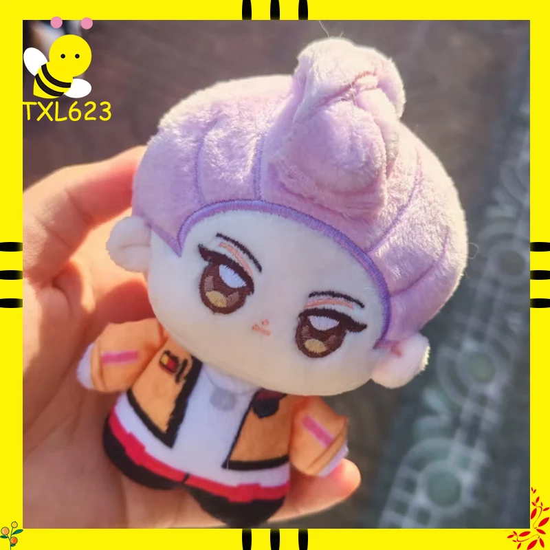 

10cm Demon Hunters Rumi Mira Zoey Cotton Doll Soft Toy Cute Anime Model Figure for Dress up Collection Fans Gifts