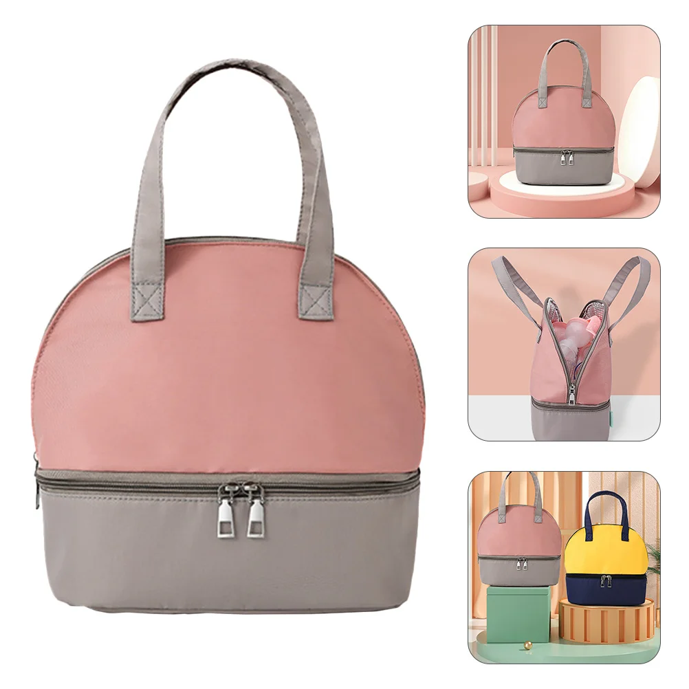 1pc borsa per la conservazione del latte isolata foglio di alluminio spesso impermeabile bottiglia termica organizzatore per la madre uso da viaggio all'aperto latte materno