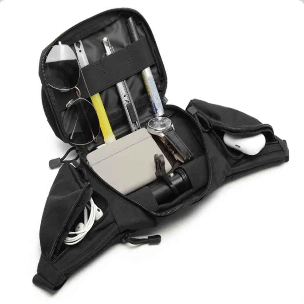 

Large Capacity Outdoor Waist Bag Multifunctional Waterproof Climbing Chest Bag Quick Release Buckle Breathable