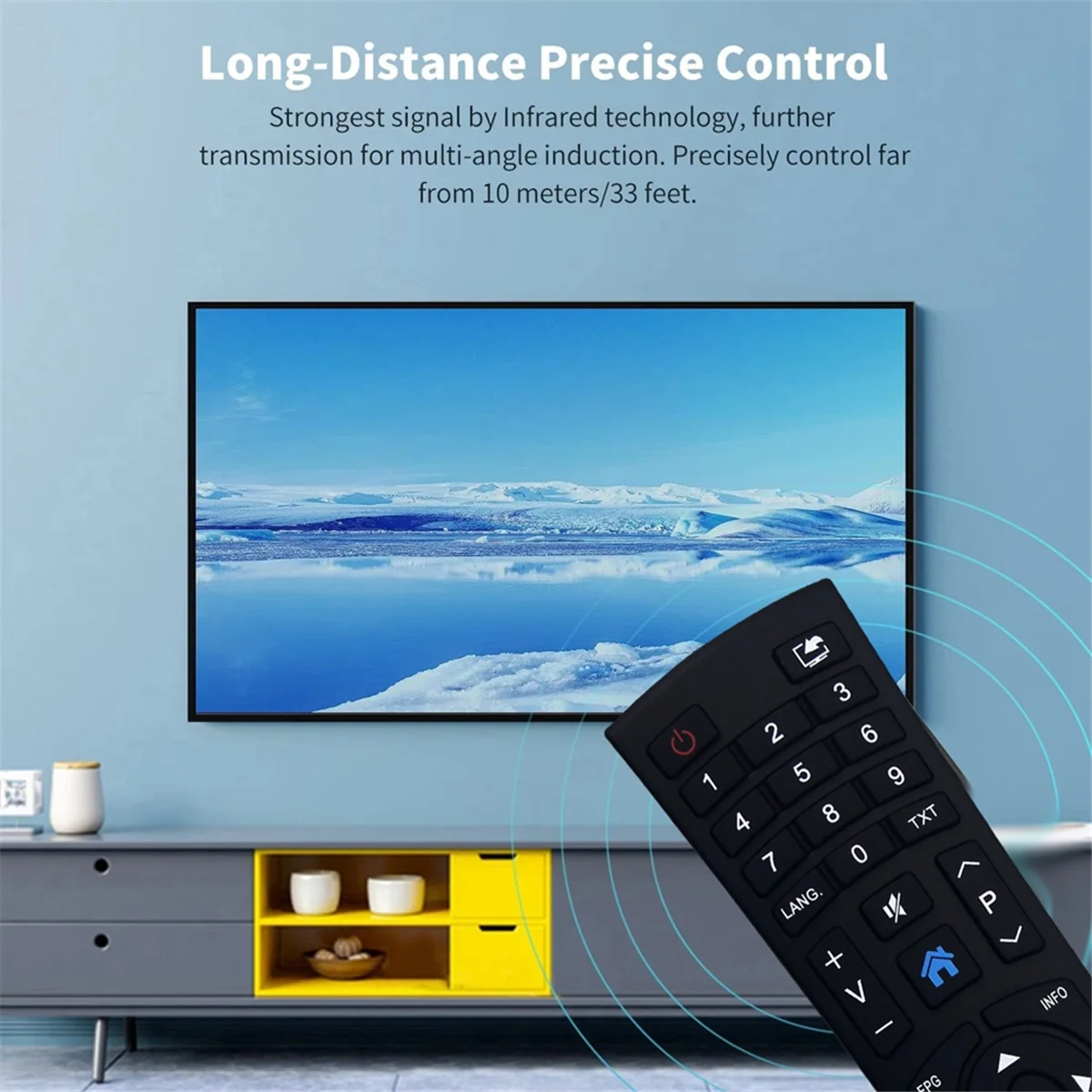 A57G-RC1829 Replace Remote Control for MEDION TV Remote Control