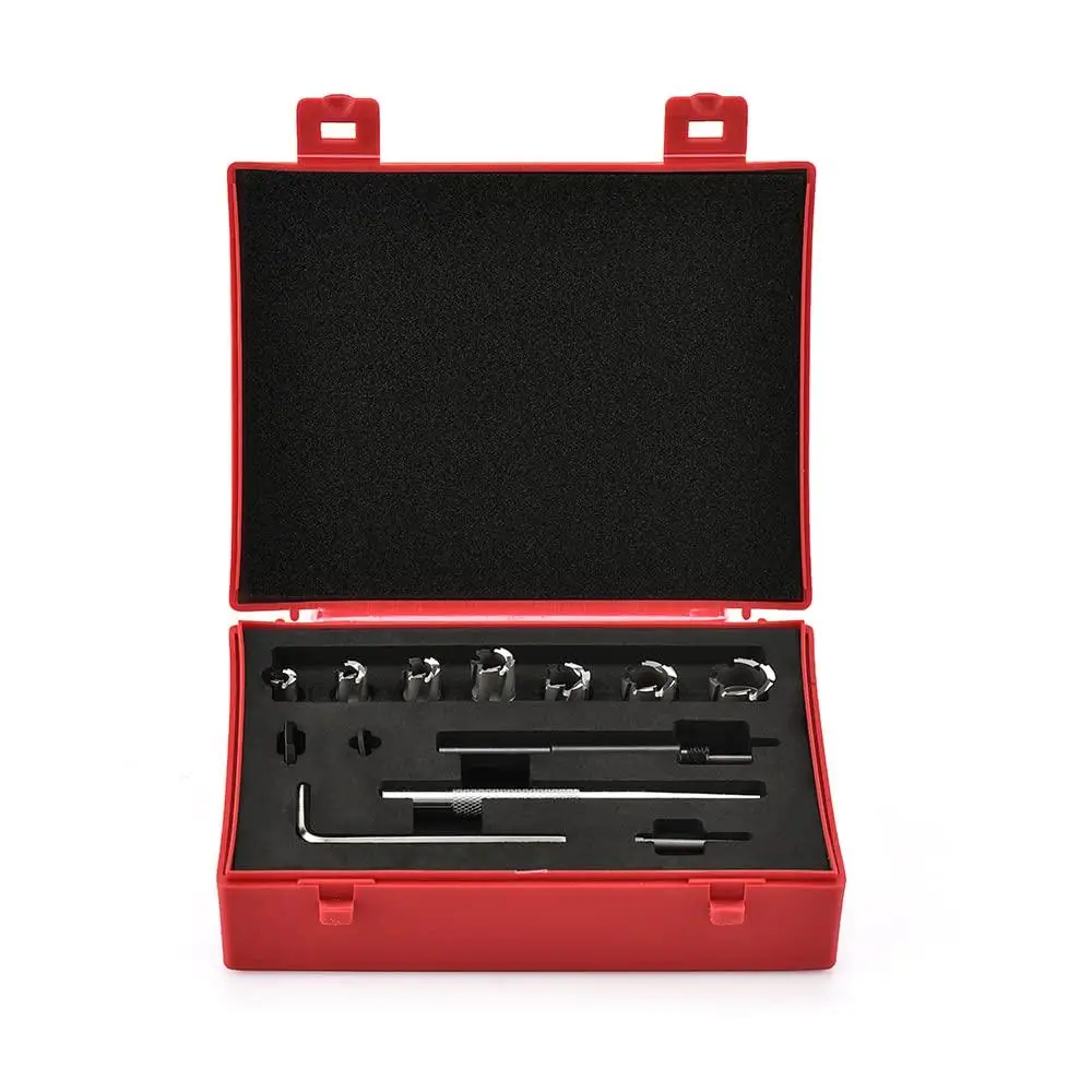 High Speed Steel Spot Weld Cutter Set 7-Piece Annular Removal Tool Kit