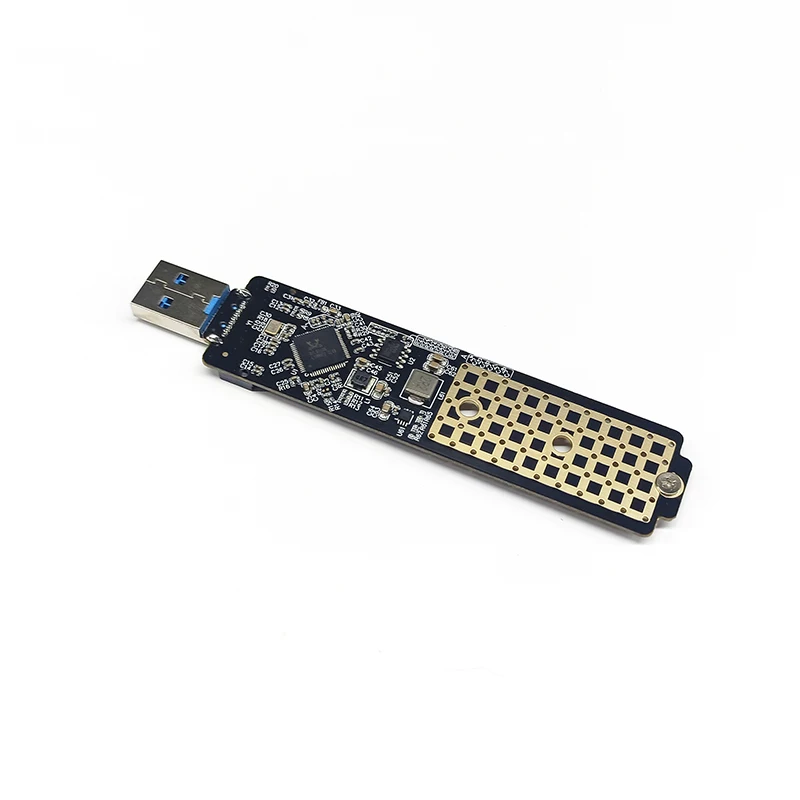 Dual Protocol M2 NVME/SATA SSD Adapter M/B+M Key to USB 3.1 Riser RTL9210B Chip for 2242 2260 2280 M.2 PCIE NVME / NGFF SATA SSD