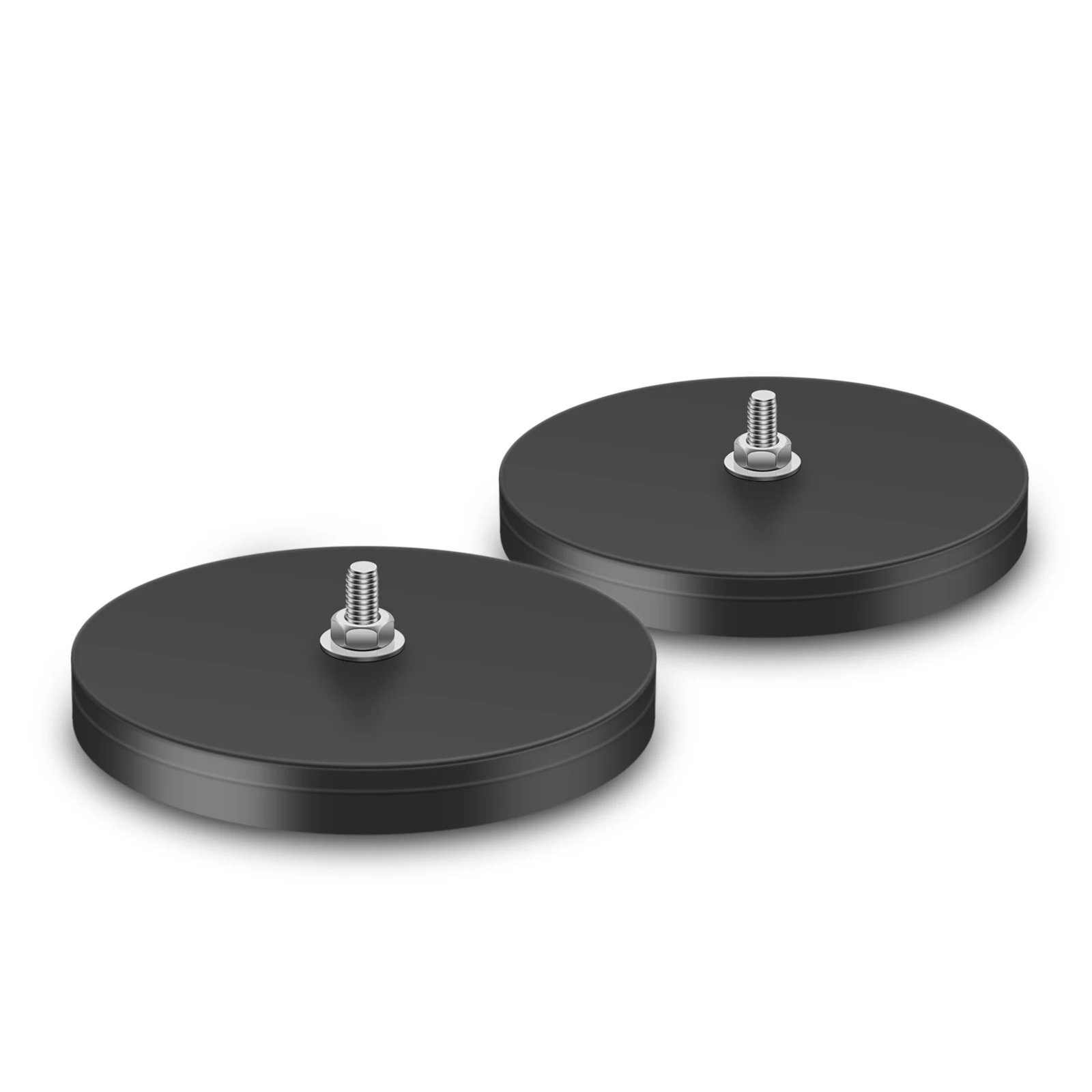 2 Pieces 88mm Strong Magnetic Holder, Magnetic Suction Base Holder for LED Light Bar, LED Light Bar, Work Headlight, Car Offroad