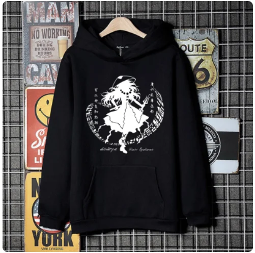 

Anime Touhou Project Hijiri Byakuren hooded Hoodie Cosplay Costume Autumn Winter Men Women Coat Loose Jacket Tops XT
