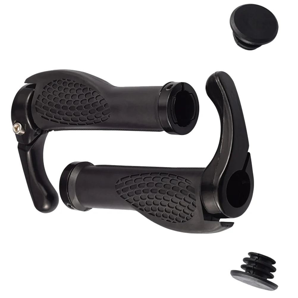 

1 Pair Bicycle Handle Grips Ergonomic Non-Slip Wear Resistant Lock For Long Rides Mountain Bike Cover Cycling Accessories