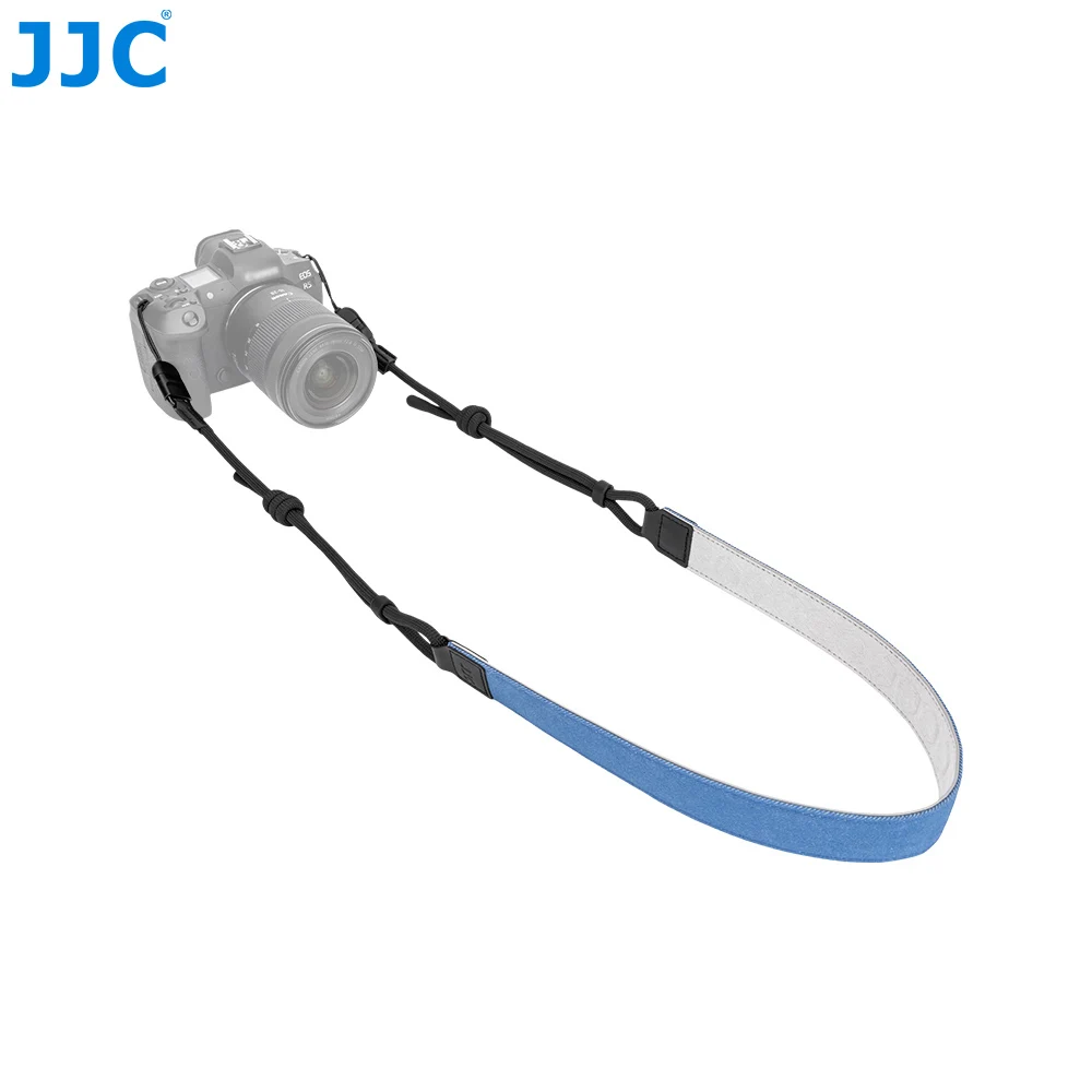 JJC Camera Strap Denim Neck Shoulder Strap Tough Braided Cord W Quick Release Buckles For Canon Sony Nikon Fuji DSLR Cameras