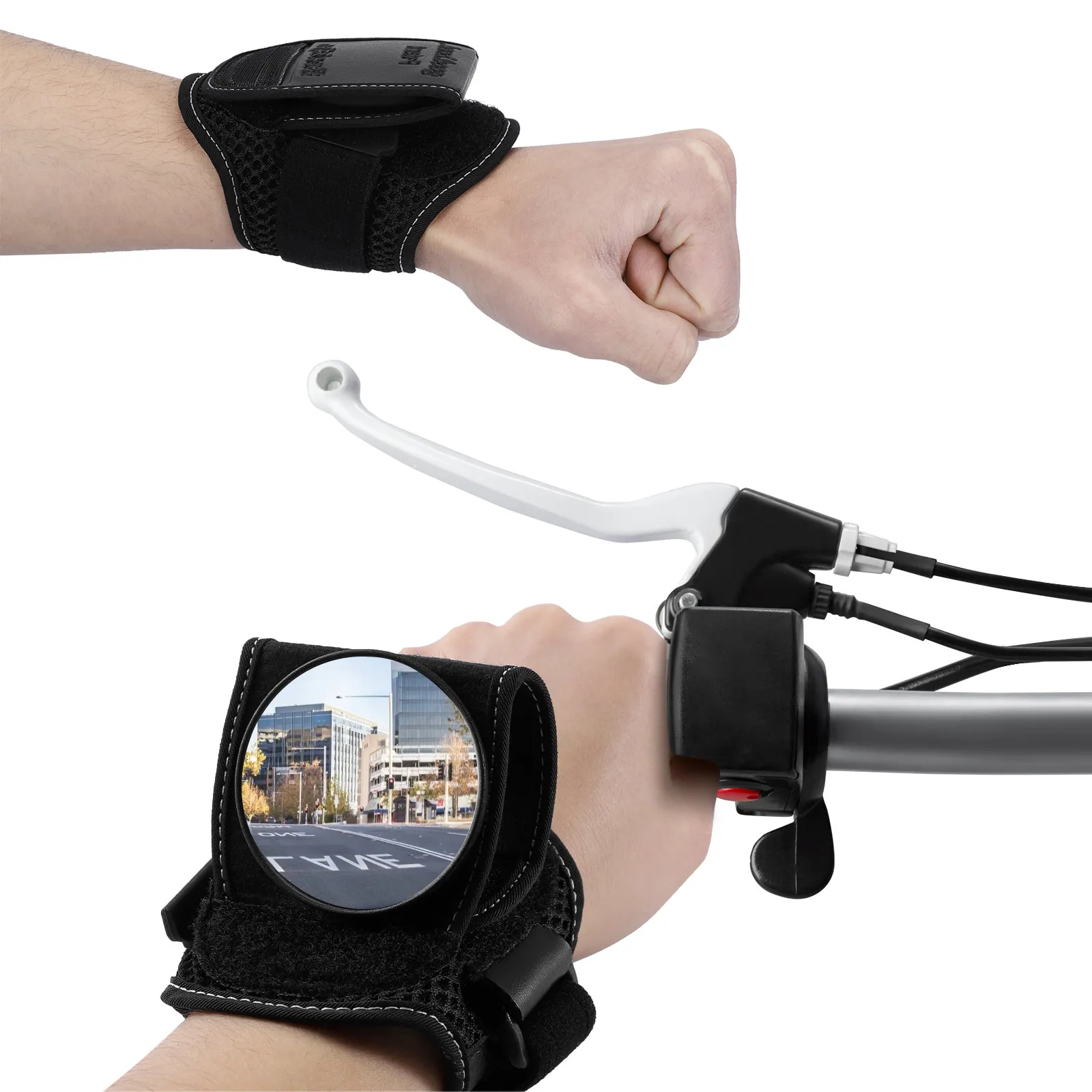 

Велосипедные зеркала, велосипедное наручное зеркало, браслет заднего вида, отражатель на руль мотоцикла, зеркало, снаряжение для верховой езды