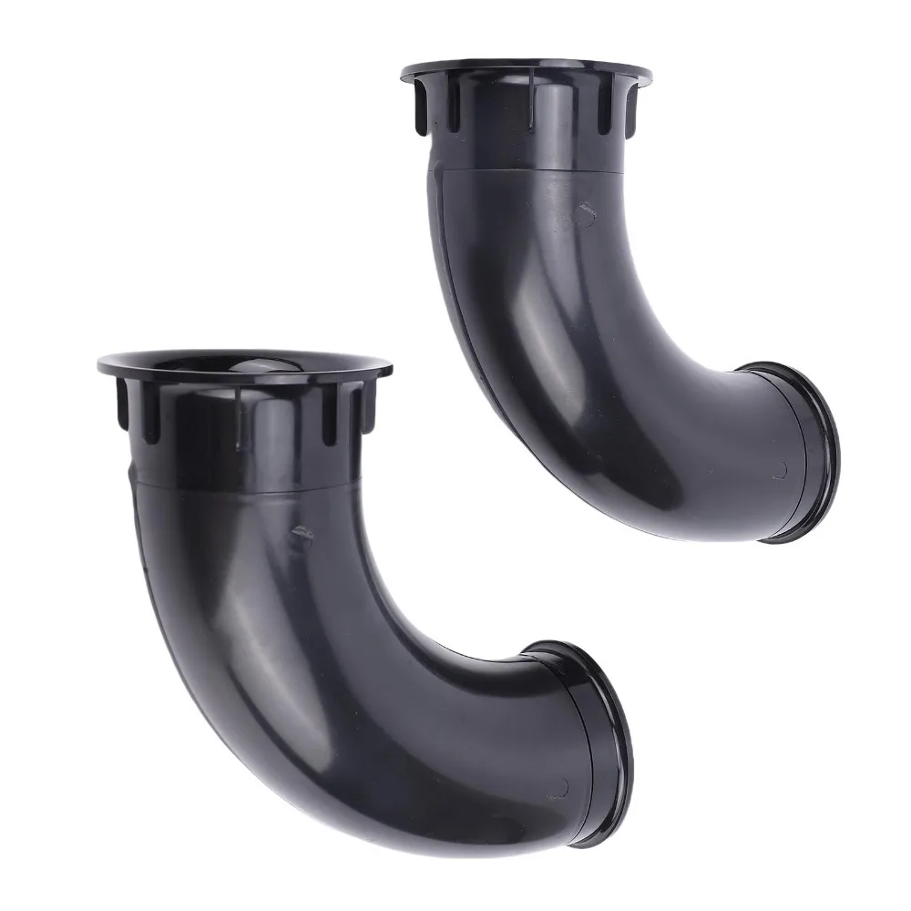 2PCS Bend Shape Speaker Port Tube Diameter 90mm Enhanced Sound Bass Reflex Tube Subwoofer Bass Tube for DJ PA Speaker Cabinets