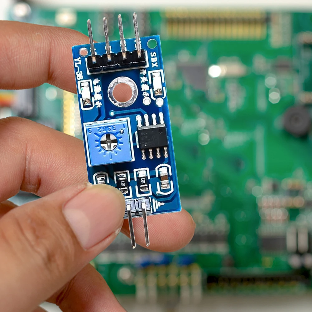 Smart Electronics Soil Moisture Hygrometer, LM393, Moisture Detection Sensor Module, 5V, alta precisão para Arduino, DIY