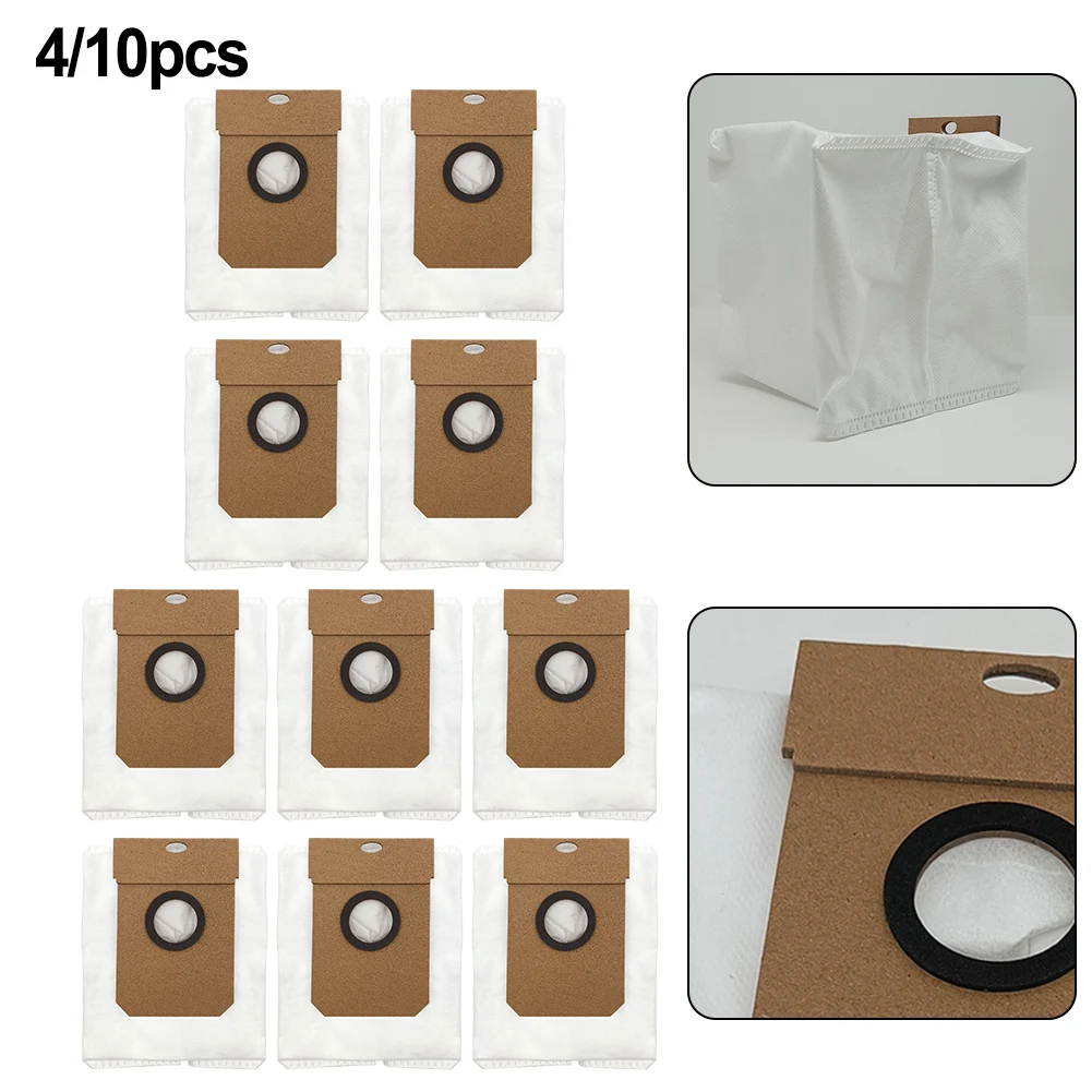 4/10pc Dust Bag Reusable For Cecotec For Conga 11090 Spin Revolution-Spare Parts Vacuum Cleaner Household Supplies Cleaning Tool