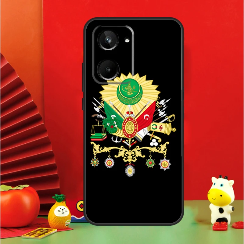 Ottoman Empire Coat Of Arms For Realme 11 10 9 12 Pro Plus C67 C55 C53 C51 C31 C35 C33 C30 C21Y C25s GT Neo 6 GT5 Case