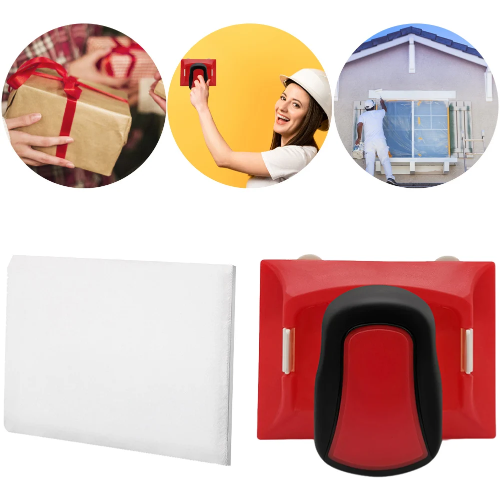 

Аппликатор для краскоструйной подушечки, вращающаяся ручка, обрезной станок для краски, инструмент для углов краски для стен и потолков для покраски углов и краев