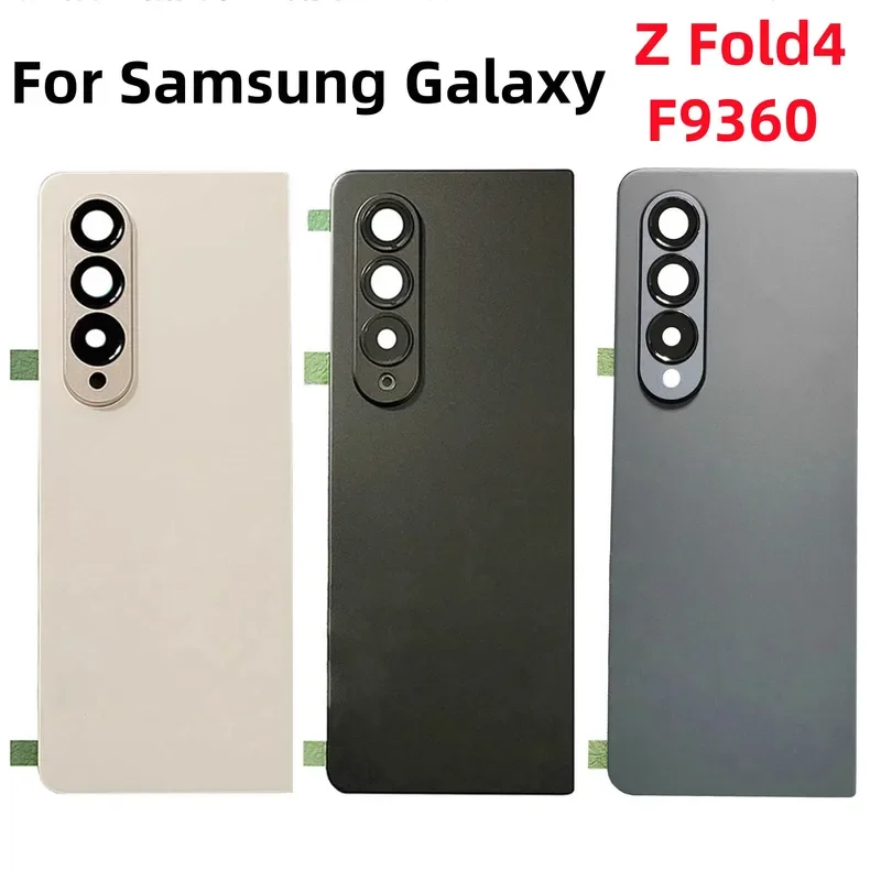 Back cover glass replacement for Samsung Galaxy Z fold4 f9360 SM-F936U/b/N phone battery cover rear housing case back cover