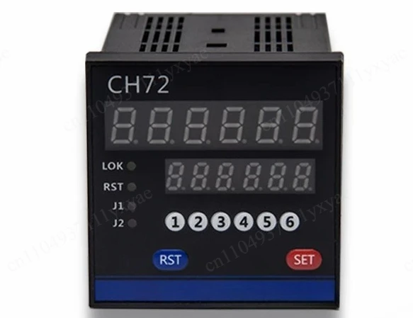 Electronic digital length counter with encoder, length measuring tool
