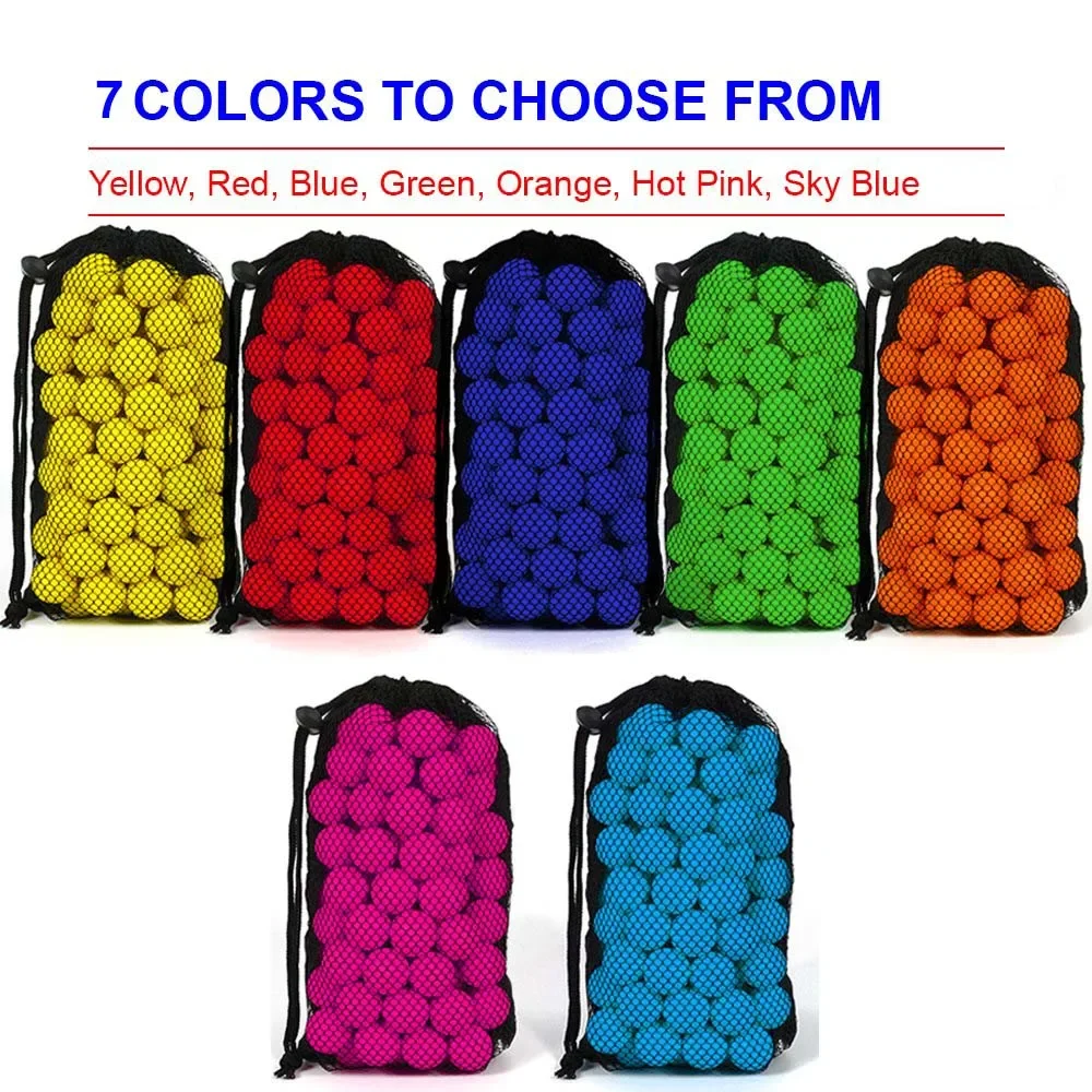 F1 200PCS Premium EVA Ammo for Nerf Rival Series Round Ball Bullets Refill Darts Pack with Portable Storage Bag Waist HookM - view 6