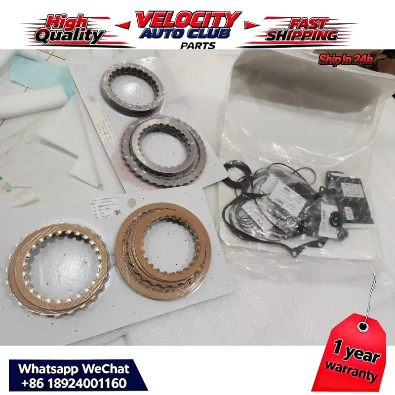 New 8HP45 ZF8HP45 8HP-45 845TE Master Overhaul Rebuild Repair Kit Friction Plates Steel Discs Automatic  for VW AUDI BMW