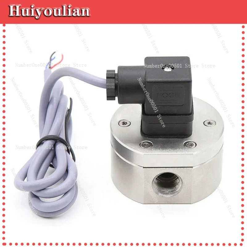 Oval Gear Oil Flow Meter 3 Points Stainless Steel Digital 485 Communication Battery Powered For Industrial Liquid Measurement
