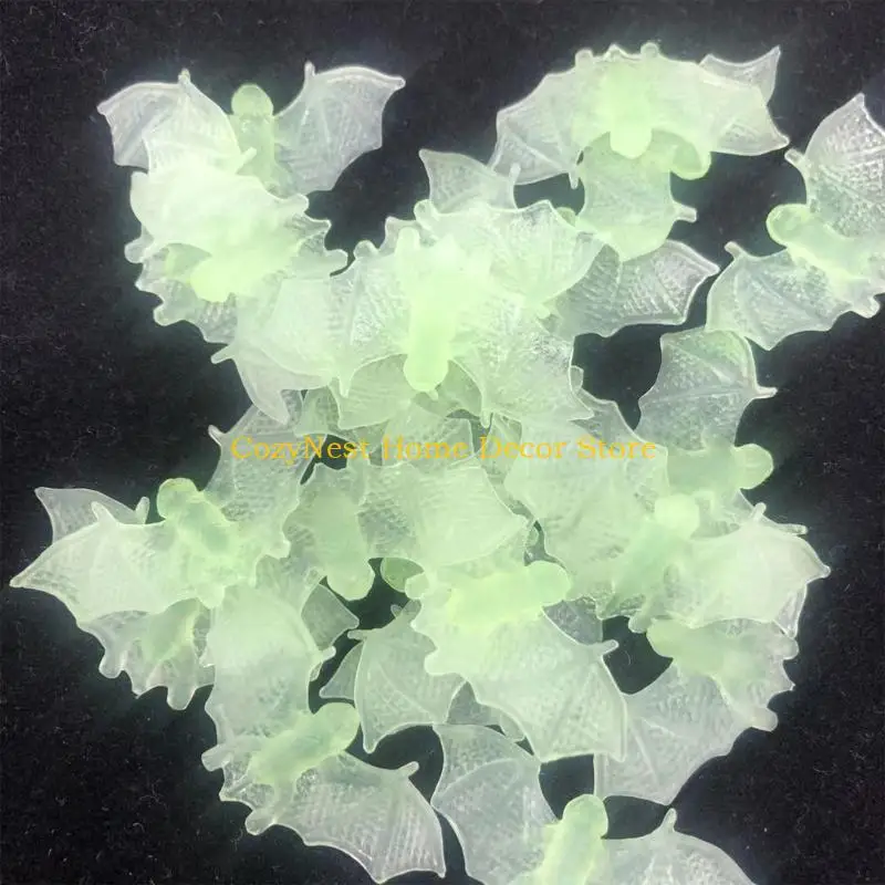 92mf 3d Bats Sticker Diy Decoraciones fiesta Halloween Calcomilla pared decorativa reutilizable