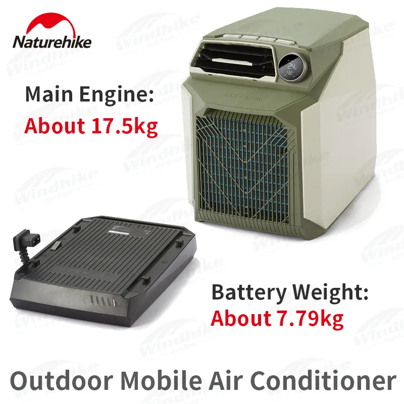 Naturehike X Coflow Summer Outdoor Air Conditioner Car Refrigeration Rapid Cooling 1200W Camping Tent Travel Caravans Mobile Air