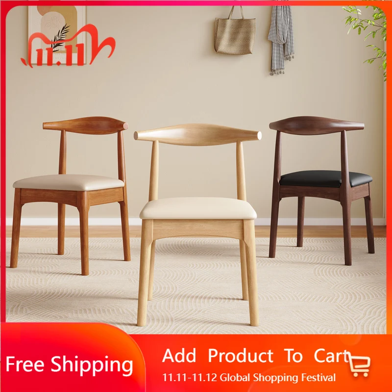 

Designer Gaming Dining Chairs Minimalist Clear Lounge Ergonomic Dining Chairs Space Saving Unique Wood Muebles Home Furniture