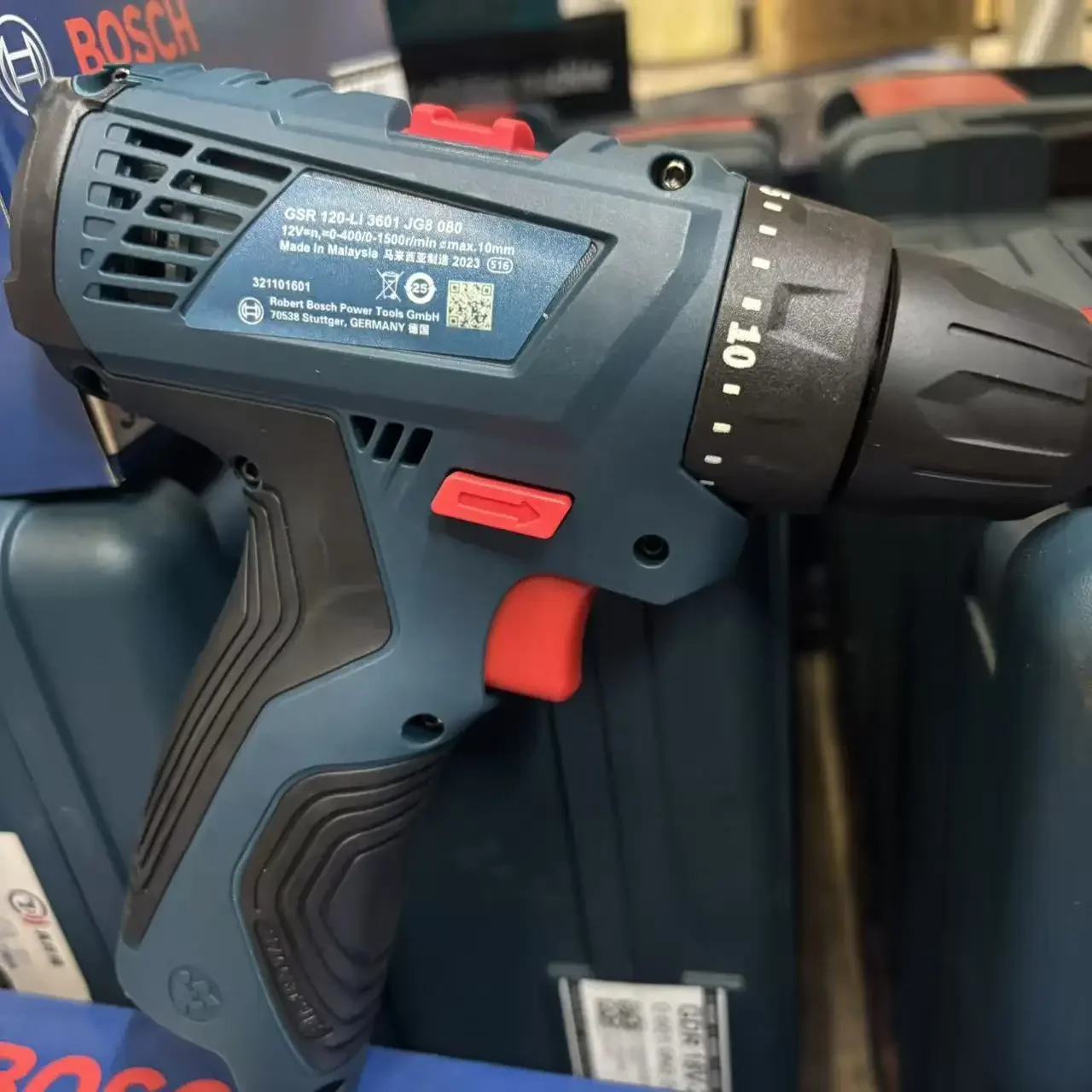 Bosch GSR120 12V Rechargeable Hand Drill 3.0Ah Battery Portable Screw Driving & Drilling Tool