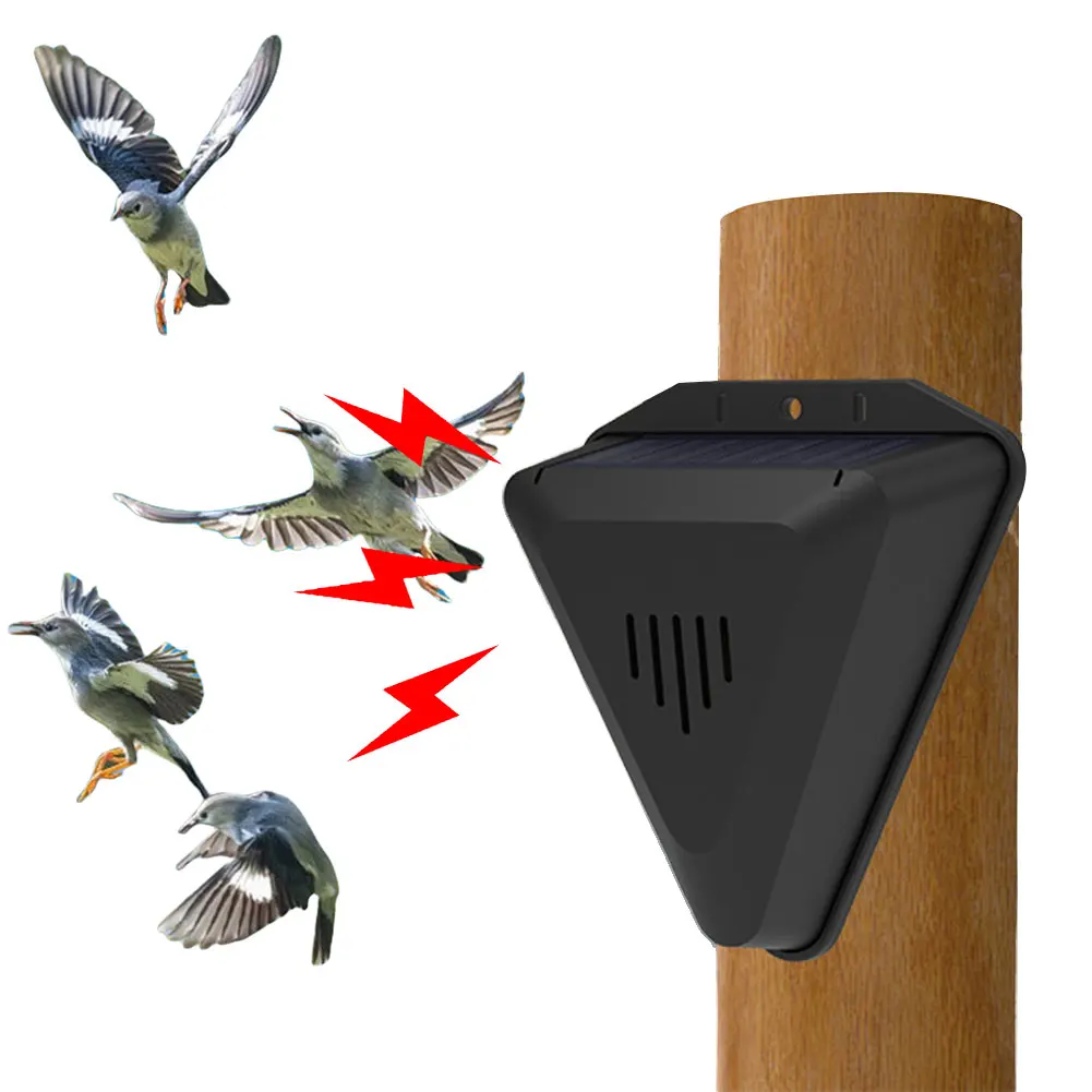 Solar Bird Repeller Waterproof Solar Animal Animal Repeller Outdoor Crop Orchard Protection Animal Deterrents