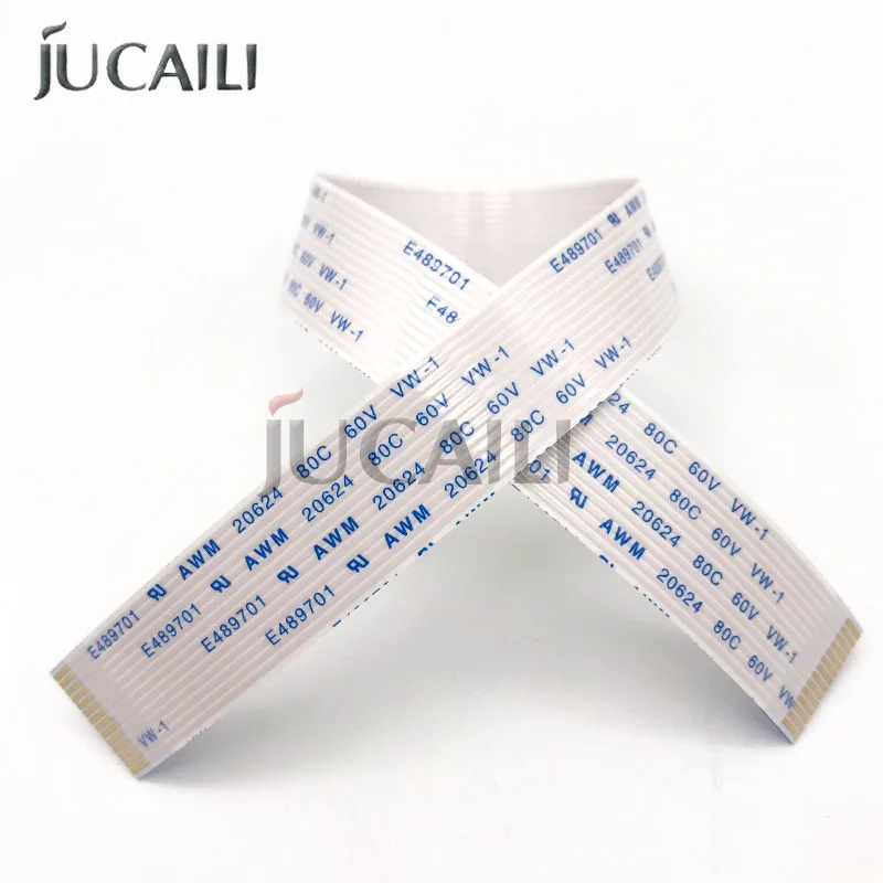 Jucaili Gold 14 Pins I3200 Printhead Cable For Epson 4720/I3200 For Solvent UV Flatbed Printer Print Head FFC Flat Data Cable