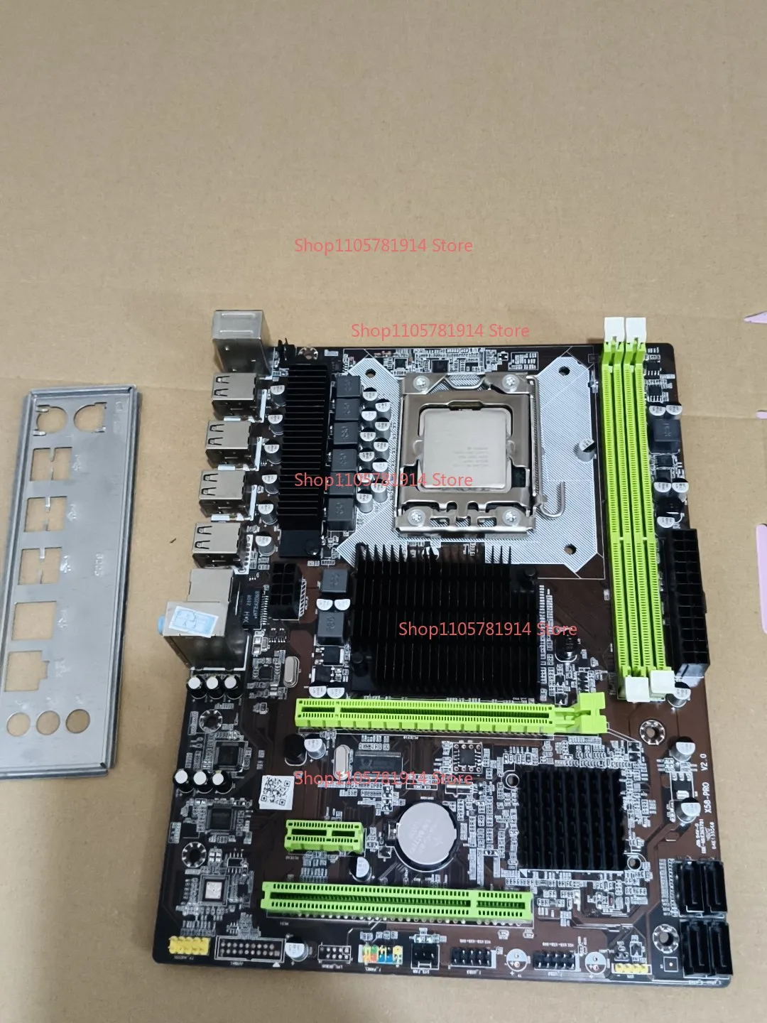 For X58-PRO V2.0 Motherboard + Intel I7-920 Processor Kit