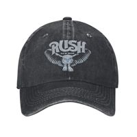 Rush Rock Band Sun Baseball Cap  Men Women Design Trucker Hat Summer Vintage Outdoor Gym Sunscreen Baseball Caps