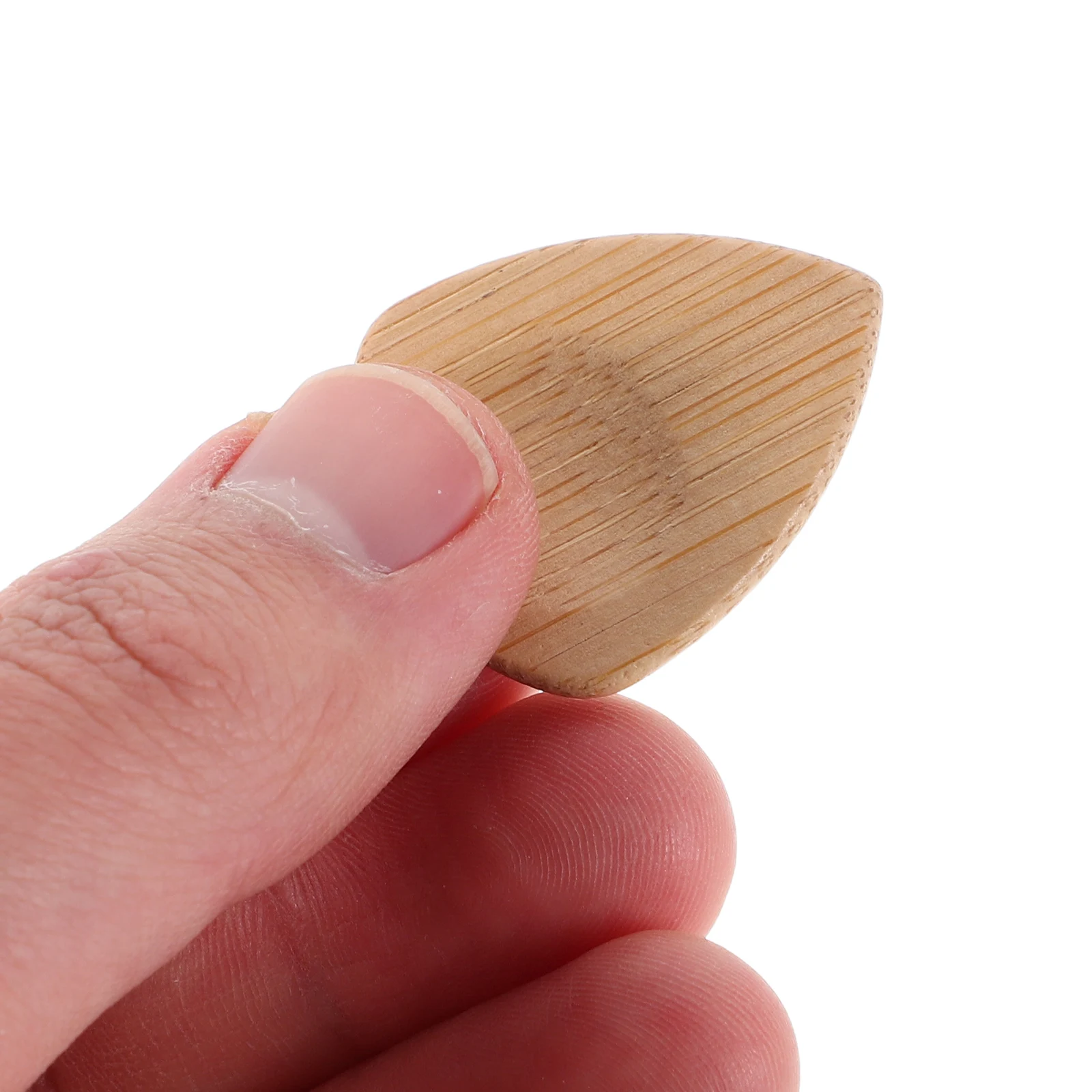 

7Pcs Guitar Pick Set Wooden Walnut Sapele Beech Bamboo Toon for Acoustic Bass Electric String Instrument
