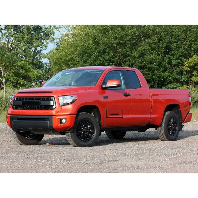 Car Rear Trunk Emblems 3D Logo Tailgate Decal Replacement Stickers for Toyota -Tundra 2000-2019 (Matte Black ) 6 PCS BLACK SET - view 4