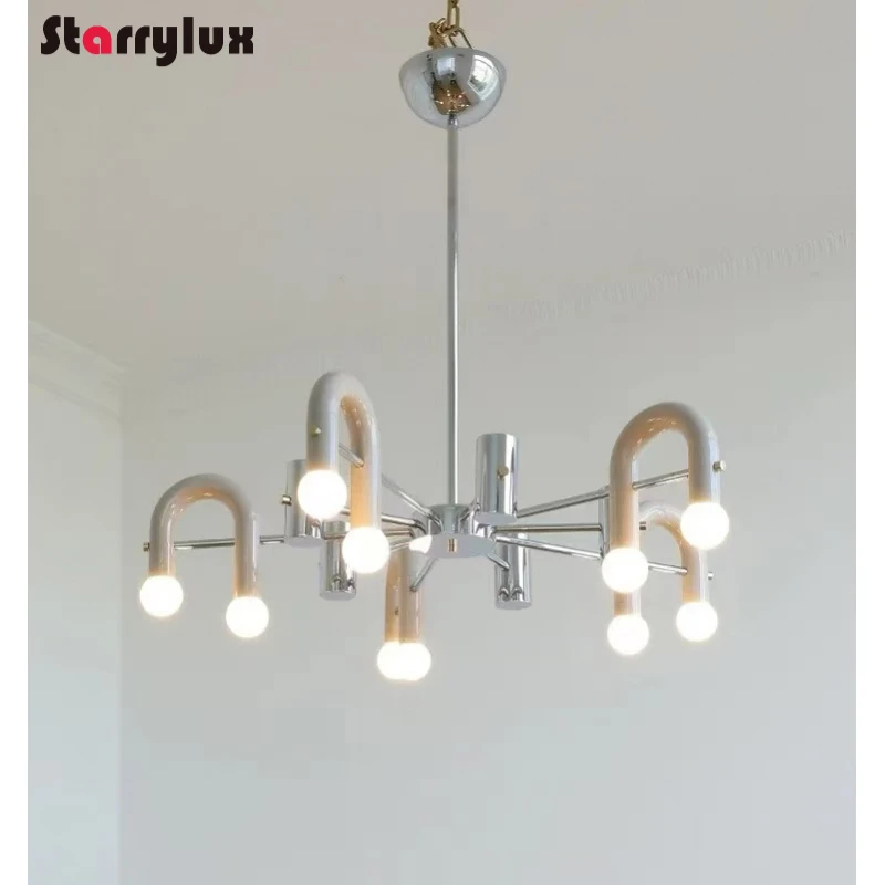 

French Cream Living Room Chandelier Nordic Luxury Modern Dining Pendant Main Light Design