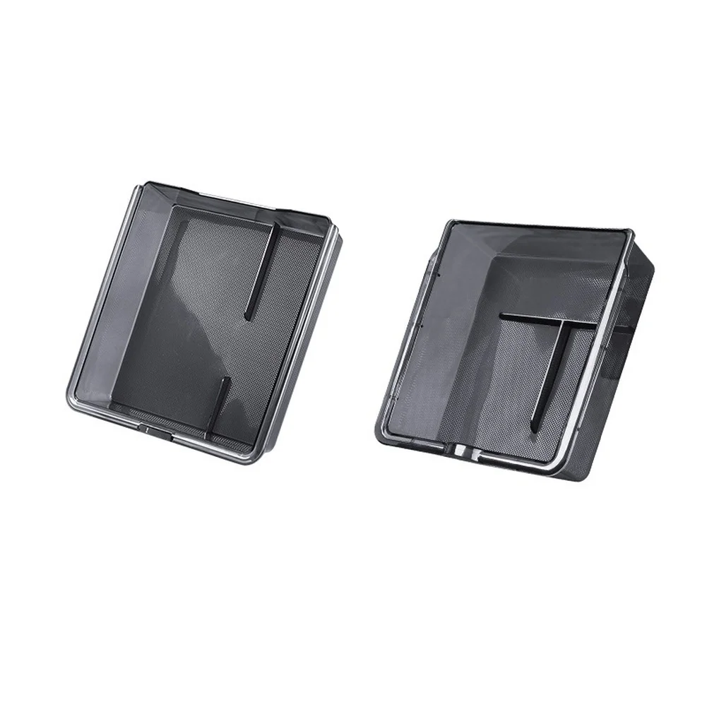 Front Console Divider Center Console Organizer ABS Plastic Construction Direct Replacement Part Practical Storage Solution