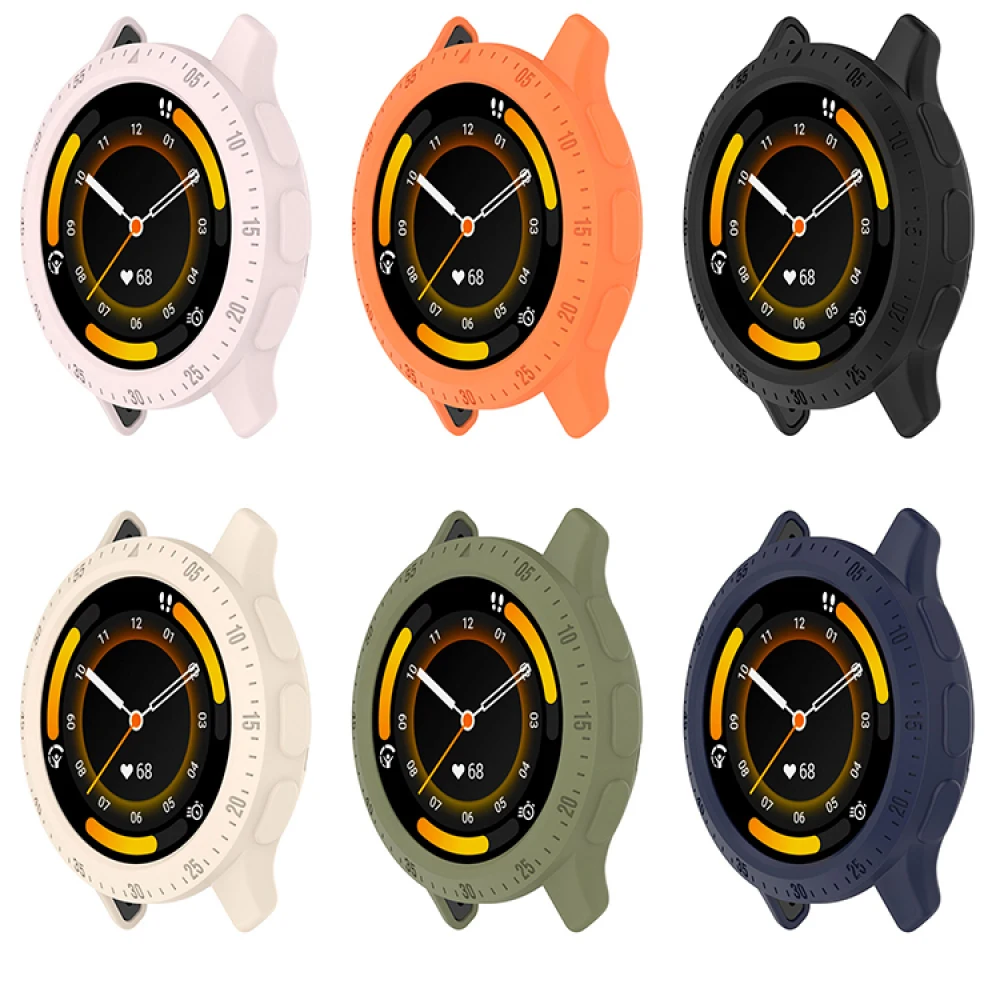 1pc 43.3/ 47.3MM Armor Protective Case with Index Anti-drop Watch Shell for Garmin Venu 3/Venu 3S