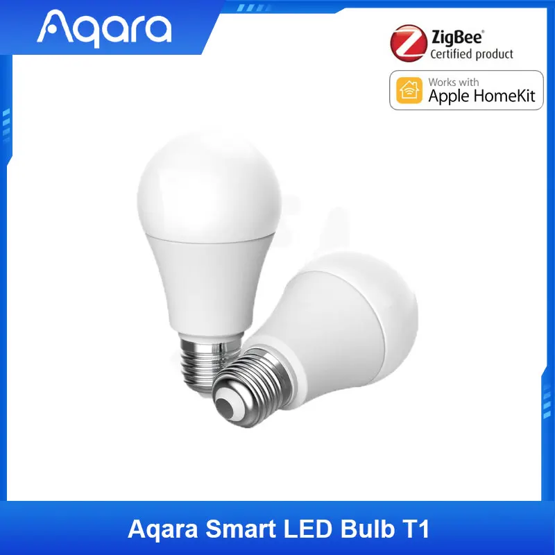 NEW Aqara Smart LED Bulb T1 Zigbee 3.0 E27 2700K-6500K White Color Smart Home Remote LED Light Lamp For Xiaomi mihome Homekit