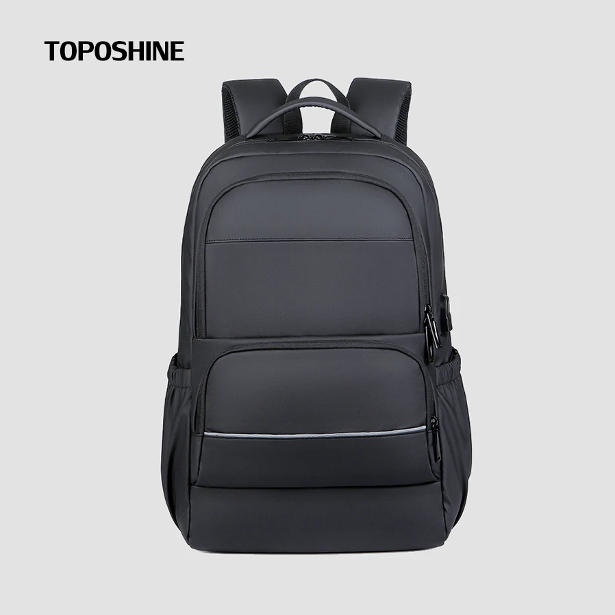 Toposhine 2023 Business Travel Men Backpack Bag Waterproof Travel Backpack Fashion Men Casual Backpack 16 inch Laptop Backpack