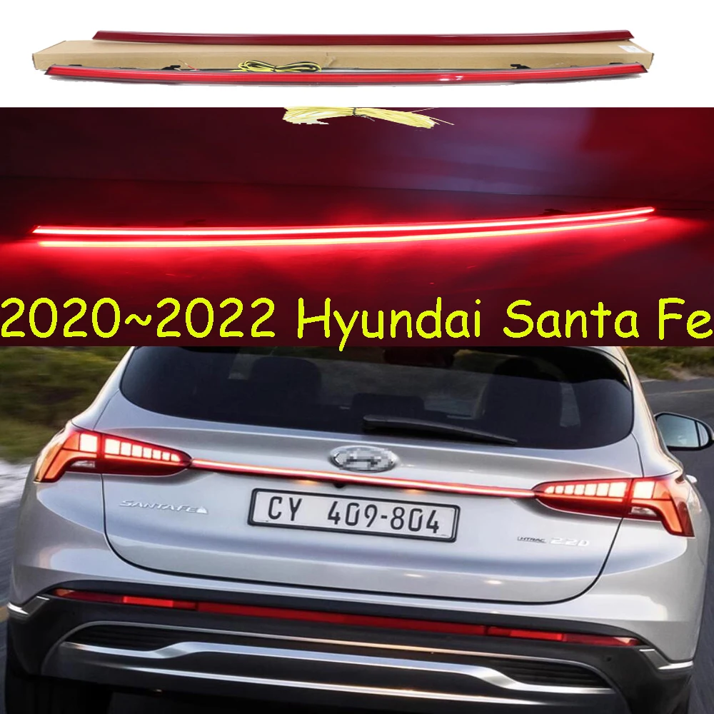 car bumper tail light for Hyundai Santa fe taillight LED Reflector 2020~2023y IX45 car accessories Taillamp Santa Fe fog lamp