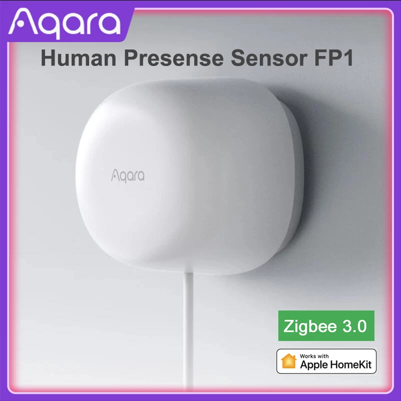 

Датчик присутствия человека Aqara FP1, детектор, датчик человеческого тела ZigBee 3,0, умный дом для FP2 APP Aqara Home homekit