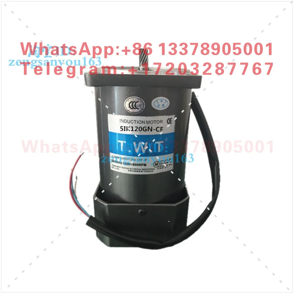 TWT Taiwan Dongweiting Motor Single-phase 220V optical axis circular axis motor 5IK120A-AF/5IK120A-CF