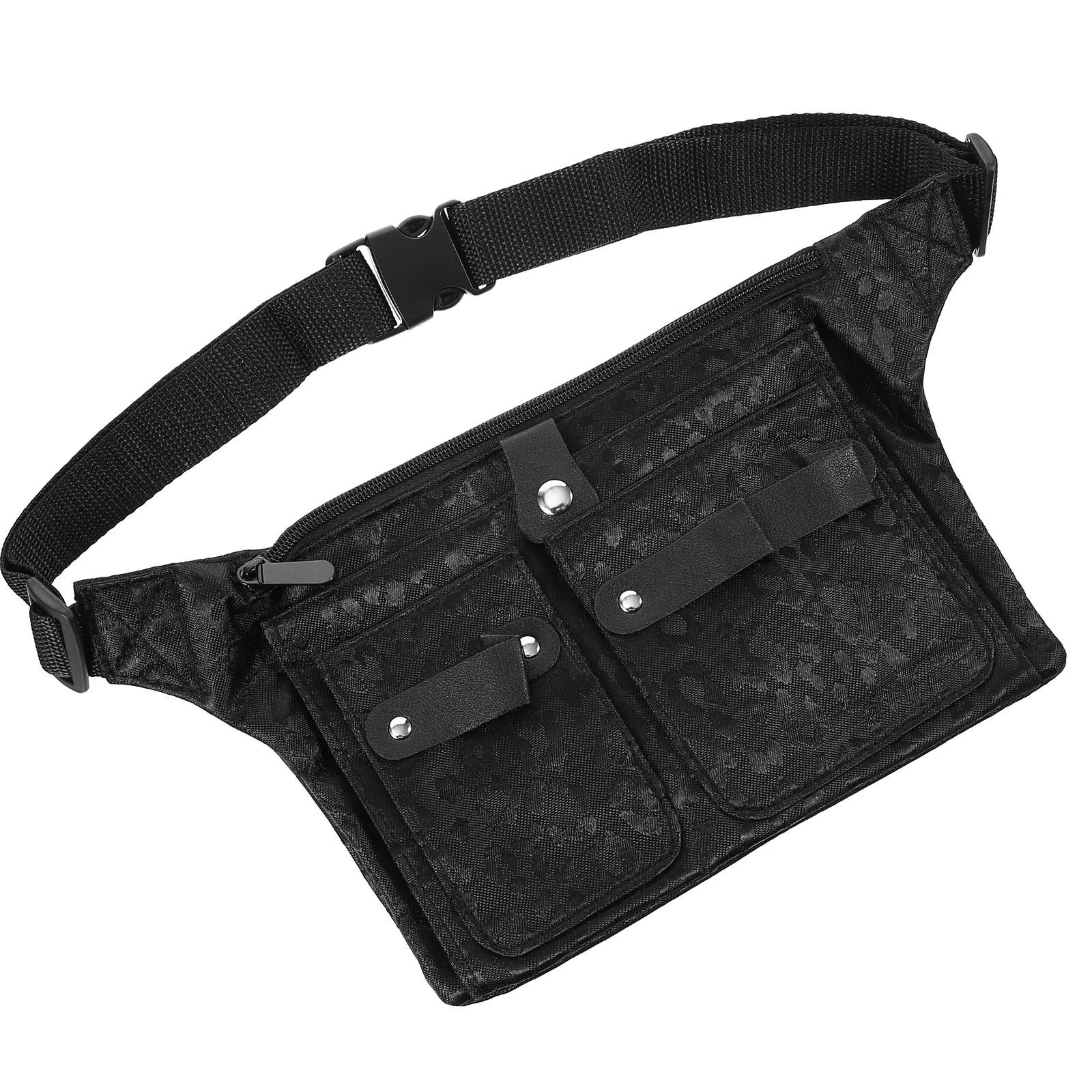 

Scissors Pouch Belt Hairdressing Waist Bag Canvas Oxford Fabric High Capacity Portable Barber Tool Holder Barber Scissors Pouch
