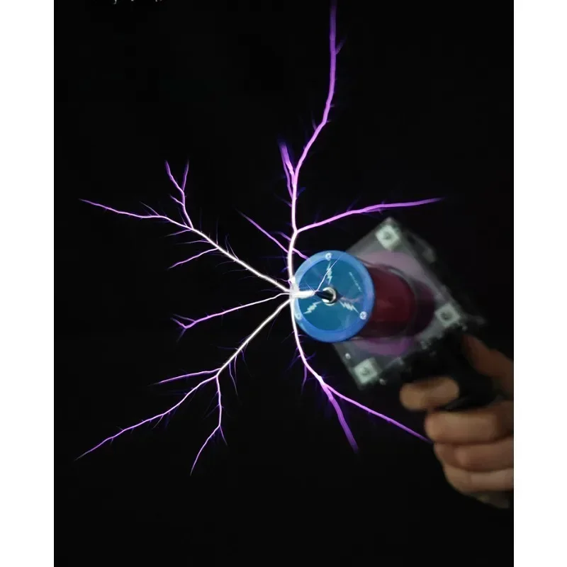 Handheld Tesla Coil Arc Tool Generator Handheld Lightning Geomagnetic Storm Extraterrestrial Tool