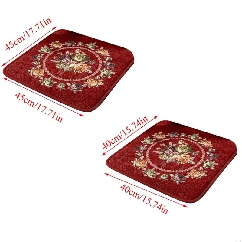 Comfortable Memory Foam Seats Cushions NonSlip Chair Pad for Long Sitting Hours A0KF