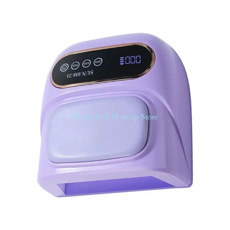 Lampe à ongles professionnelle sans fil 28TA, Construction ABS, repose-main ergonomique, lumière haute intensité pour du