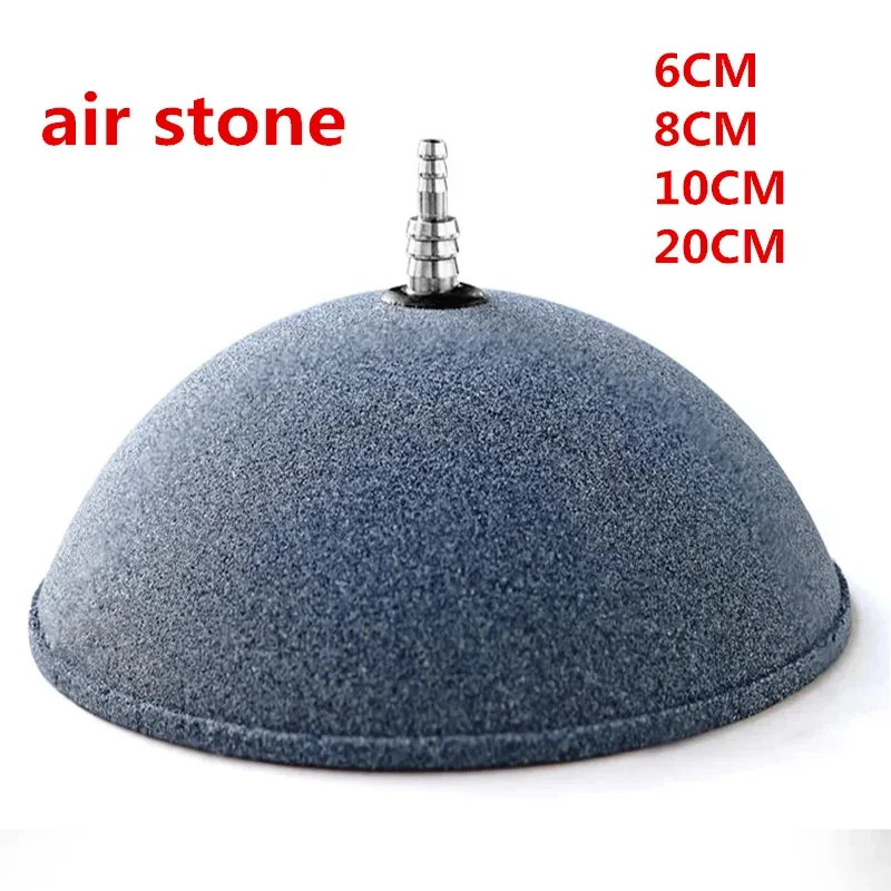 Aquarium Mini Round Mineral Bubble Air Stone Pond Fish Tank Pump Aerator Aeration Hydroponic Oxygen Airstone Accessories