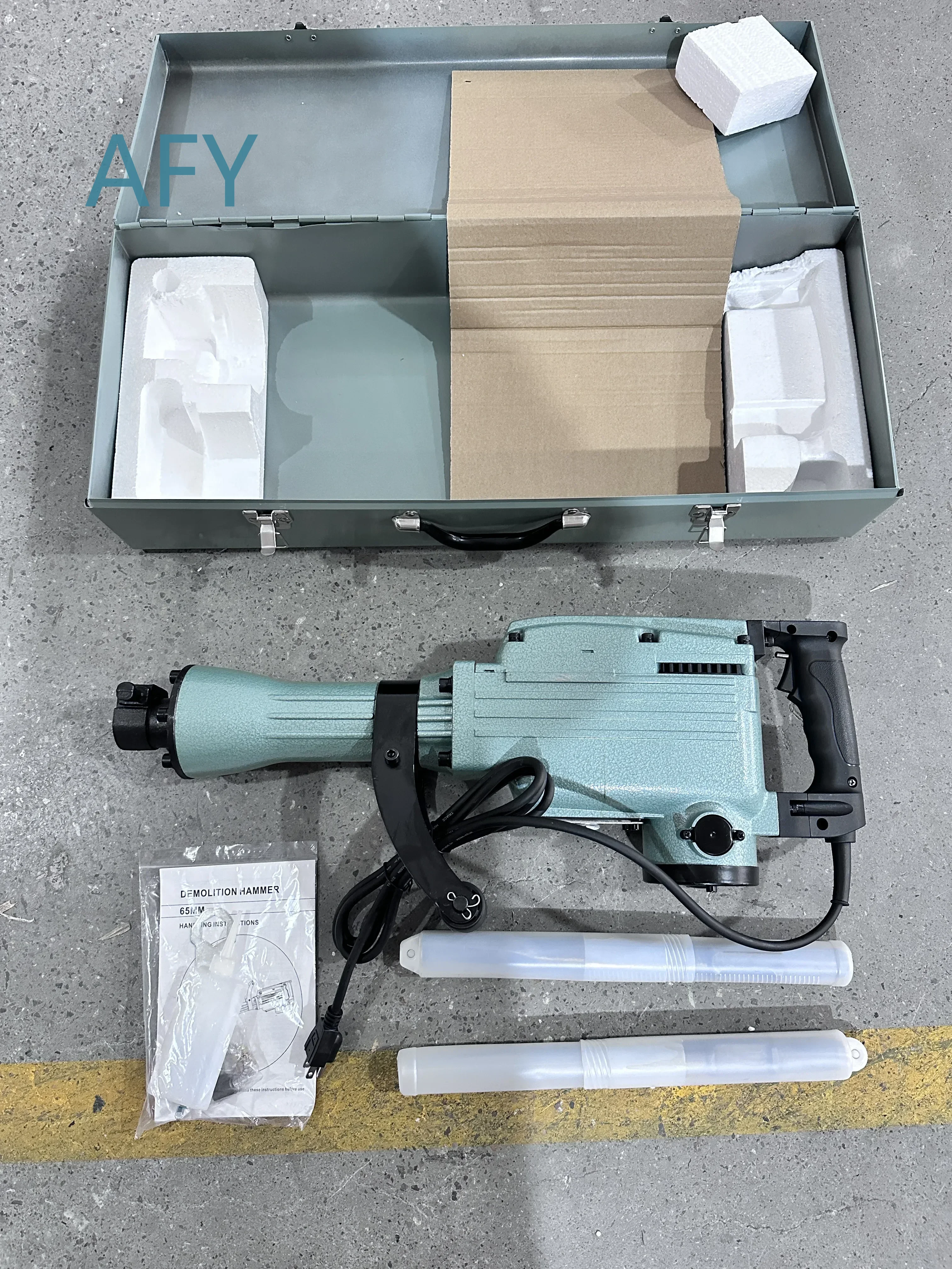 Electric Pick Powerfull Rock Breaker Hammer for Drills Demolition Hammer for Heavy Engineering Construction Breaker Hammer view 2