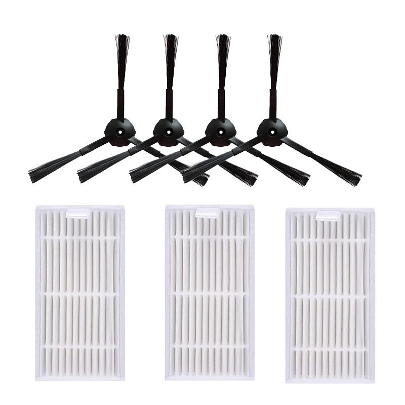 Schwamm hepa filter seiten bürste roboter staubsauger teile für chuwi ilife v55 v50 v5 v5s v3 v3s v50 pro x5 zubehör