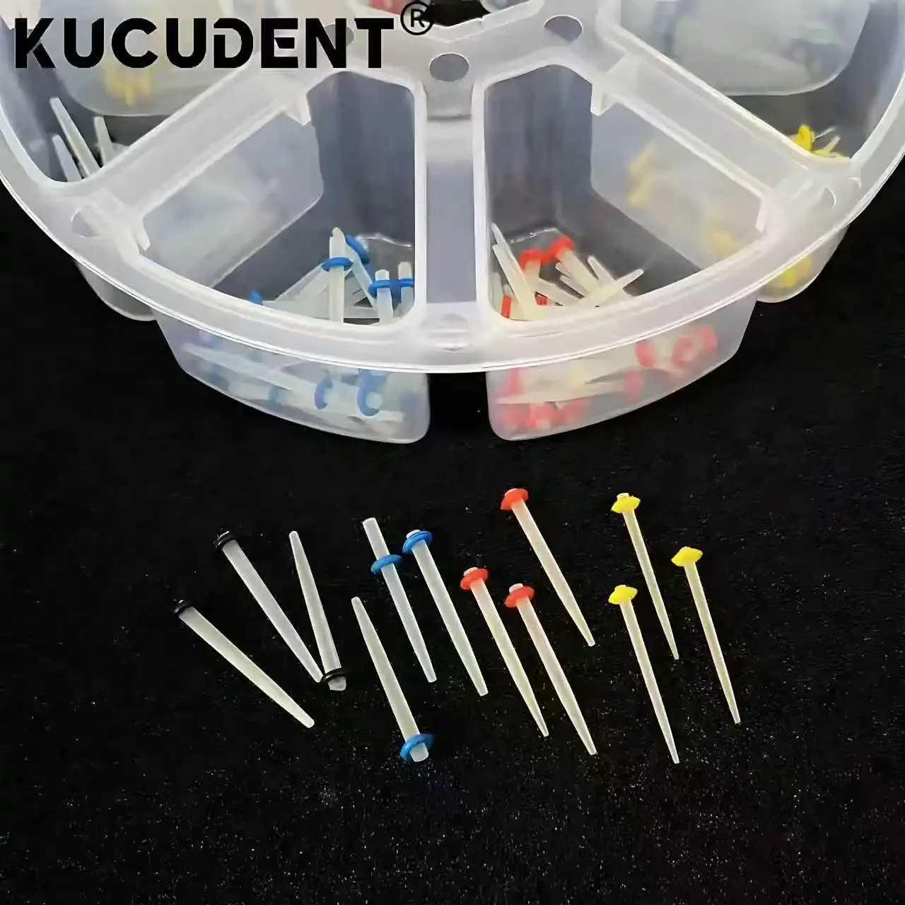 200 قطعة/صندوق الأسنان الكوارتز الألياف الزجاجية آخر عدة ، 1.2/1.4/1.6/1.8 مللي متر الخيوط الراتنج المشاركات ل قناة الجذر أدوات طب الأسنان الترميمية